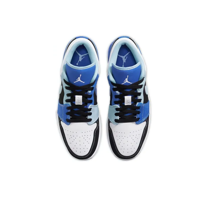 Jordan 1 Low Racer Blue White-3