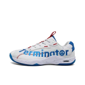 XPD Badminton Shoes Unisex Low Top White/Blue