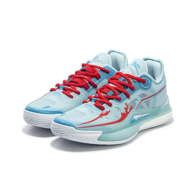 361° DVD2 Basketball Shoes Men Low Top Glacier Blue/Virtual Red-2