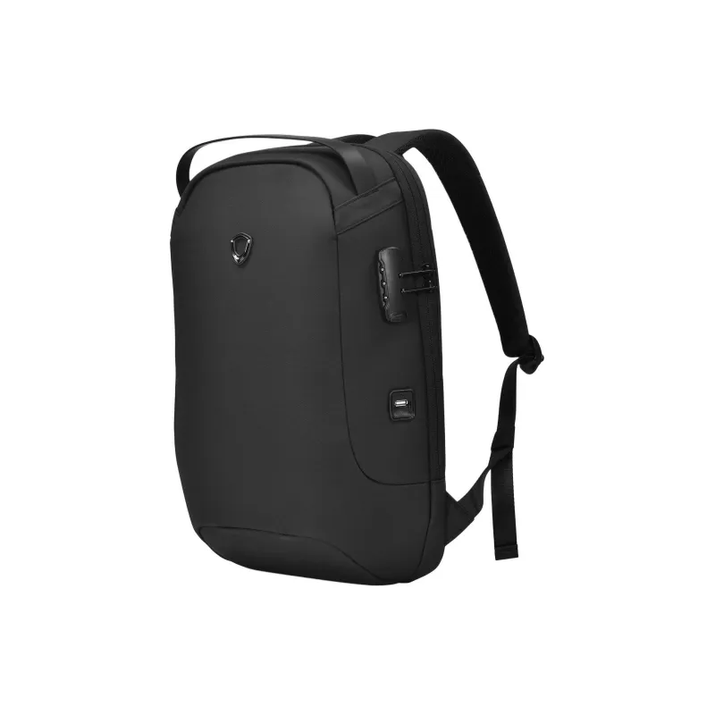 Traveler’s Choice Oxford Backpack Unisex Black-2