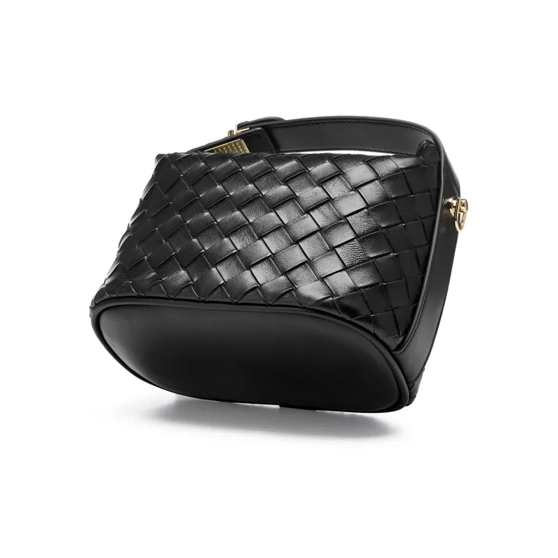 JOSINY PU Mini One Shoulder Handbag Women's Black/Camel/Ecru/Light Green-4
