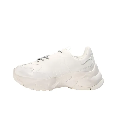 MLB Big Ball Chunky Chunky Sneakers Unisex Low Top White