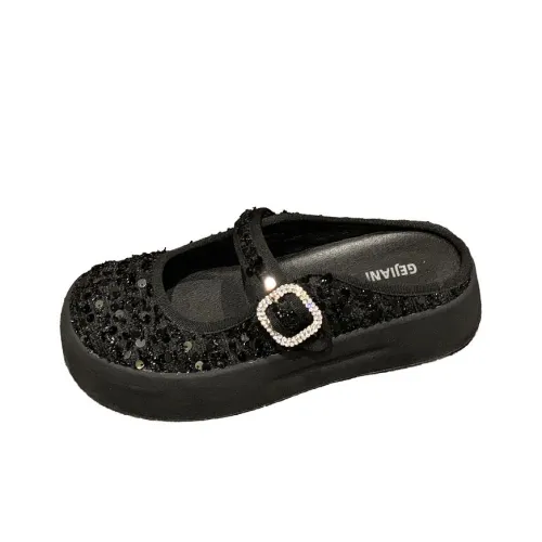 GEJIANI Slip-Resistant Antibacterial Wrap-toe Slippers Women's