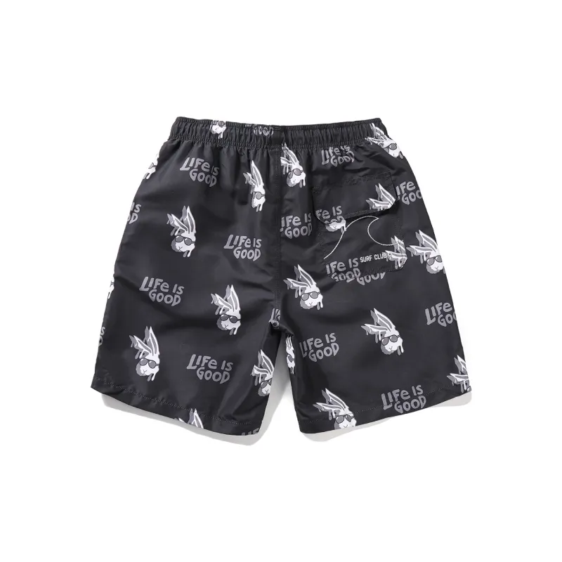 GAILANG Beach Shorts Men's Cartoon Rabbit-1