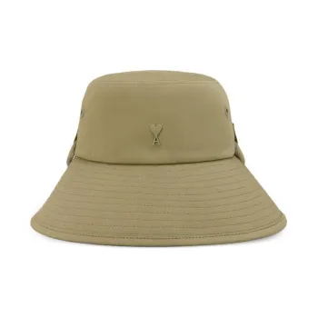 AMIPARIS Cotton Bucket Hats Men's Grass Green
