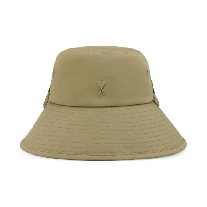 AMIPARIS Cotton Bucket Hats Men's Grass Green-0