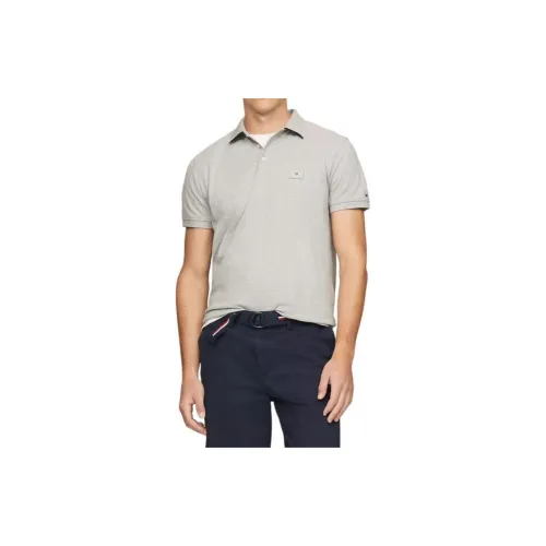 Tommy Hilfiger Polo Shirts Men Gray