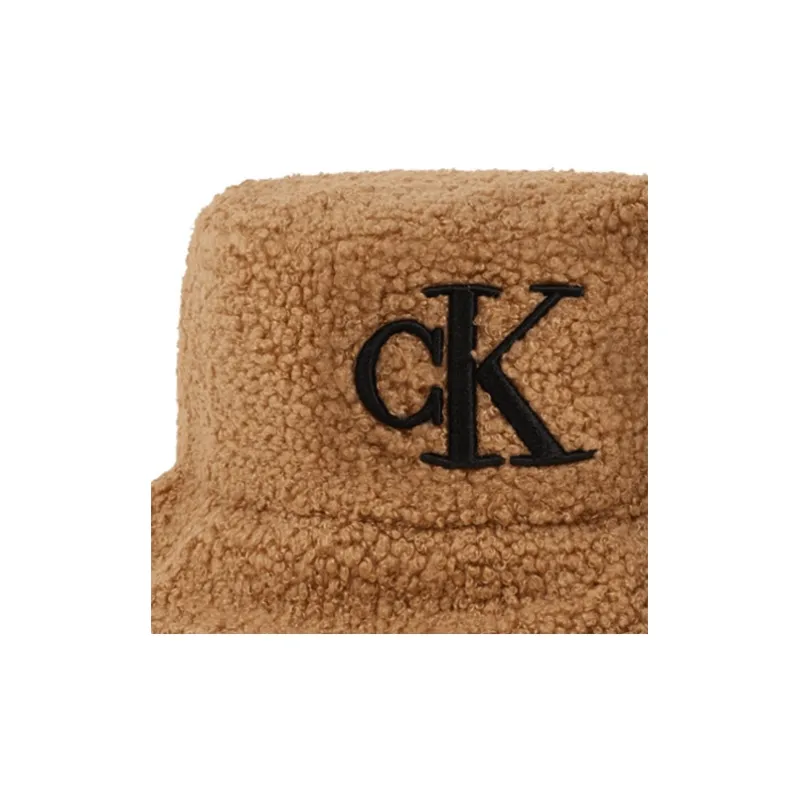 CK/Calvin Klein Polyester Bucket Hats Unisex Brown-2