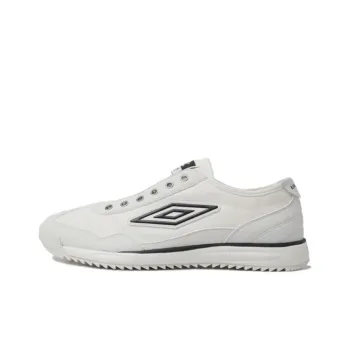 Umbro REVENGE SLIPON Anti Slip Wear Resistant Low Top Casual Shoes Unisex Beige Black