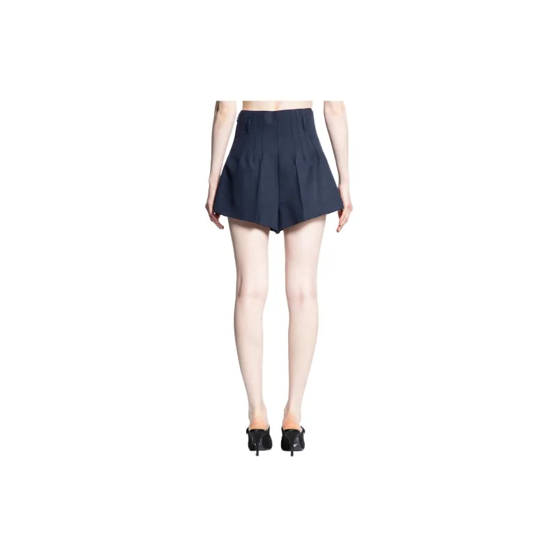 PRADA High Waist Flared Shorts-1