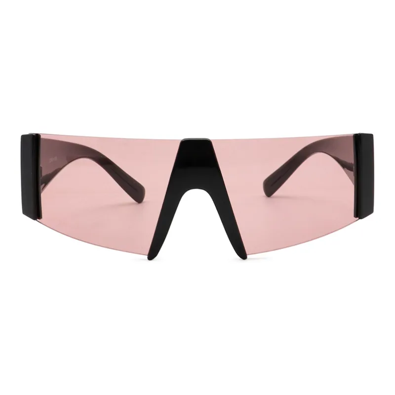 Pair Ponyo PC Aviator Sunglasses Unisex Black-1