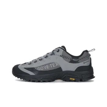 KOLON SPORT Move Invisible Wear resistant And Waterproof Low Top Hiking Shoes Men's Gray Black