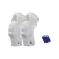 White Knee Protectors (1 Pair)+Wrist Brace