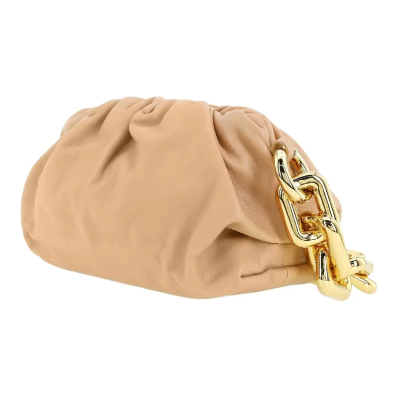 Bottega Veneta Calfskin Shoulder Bags Handbags Clutches Regular Women's Almond-2