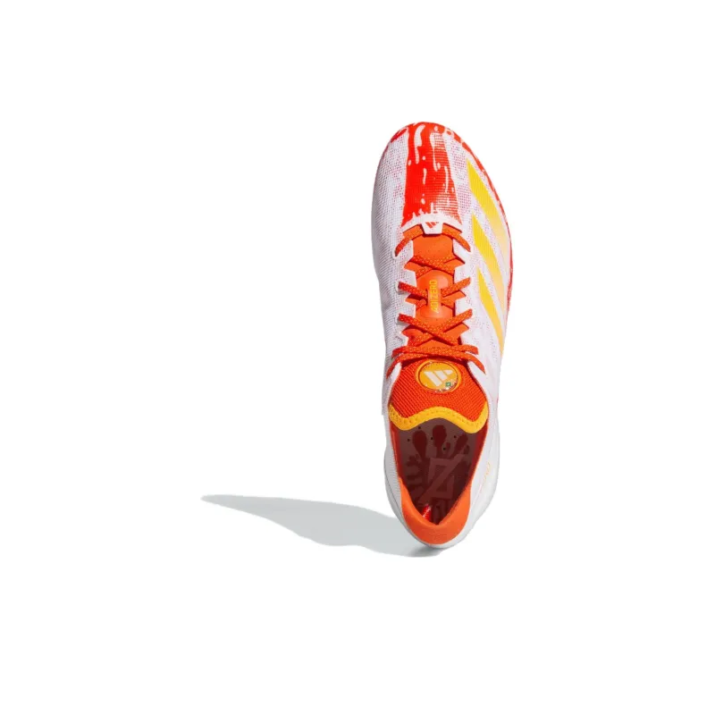 Adidas Adizero Electric Speed Juice Cloud White Collegiate Orange-4