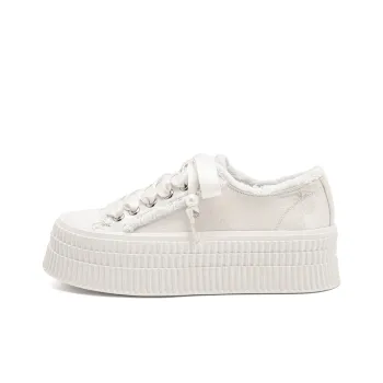 JOSINY Slip Resistant Cushioning Wear Resistant Breathable Supportive Low Top Skateboard Shoes Women's