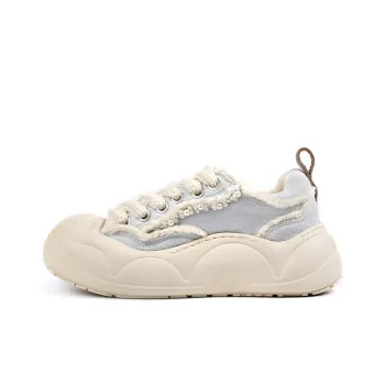 JUZI Low-Top Canvas Shoes Women's Blue Bellflower