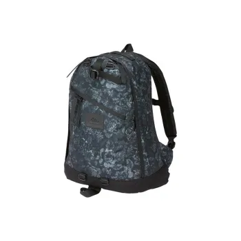 GREGORY Fabric Backpack Regular Unisex Black Jacquard