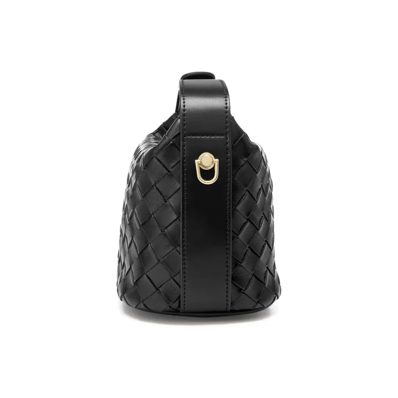 JOSINY PU Mini One Shoulder Handbag Women's Black/Camel/Ecru/Light Green-1