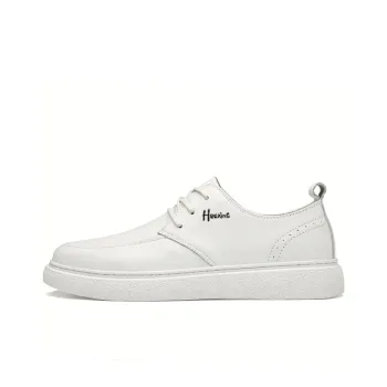 Extravagant Anti Slip Wear Resistant Lightweight Breathable Low Top Skateboard Shoes Men's White