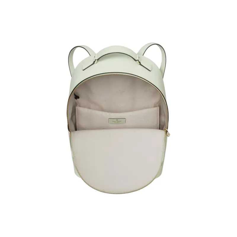 Kate Spade Saffiano Leather Backpack Large Size Women's Light Olive-3