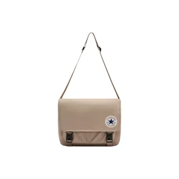 Converse Polyester Messenger Bag Shoulder Bag Crossbody Bag Regular Unisex Vintage Brown