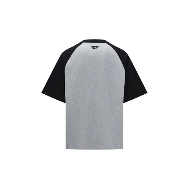 Reebok T Shirt Unisex Light Heather Gray-1