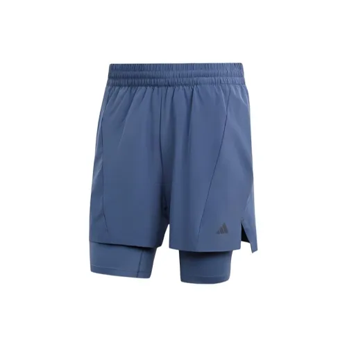 Adidas Casual Shorts Men Ink Blue