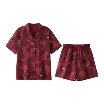 JINGYUN Pajama Set Summer Women's
