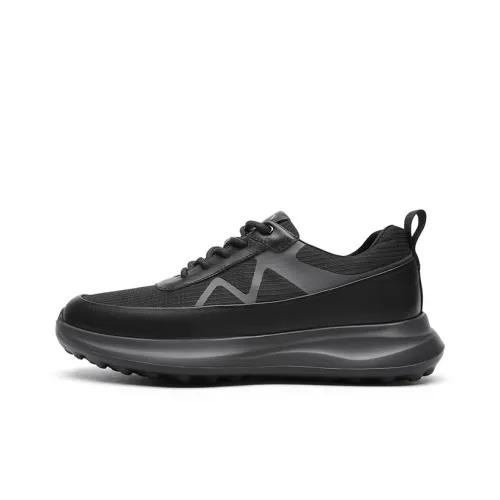 CROWN Casual Shoes Men Low-Top Black