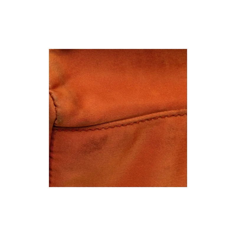 PRADA Nylon Tote Bag Shopping Bag Shoulder Bag Handbag Unisex Orange-5
