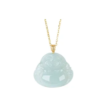 Honglangji Glutinous Jade Pendants Women's