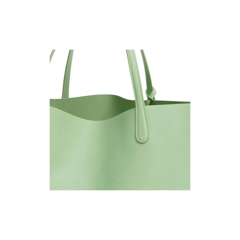 MANSUR GAVRIEL Calfskin Tote Bag Shopping Bag Shoulder Bag Handbag Women's Green-3