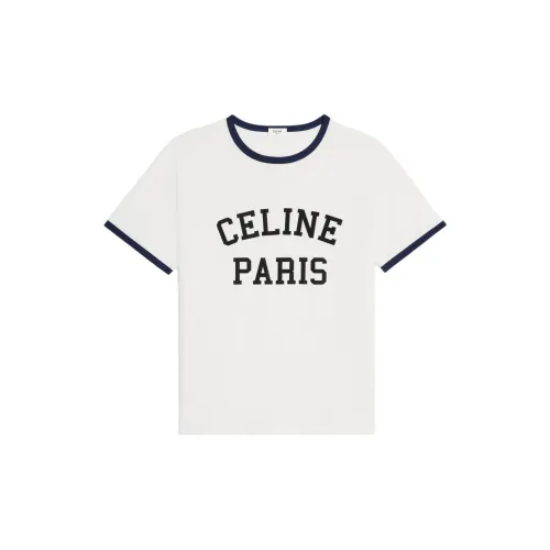 CELINE PARIS Loose T-shirt In Cotton Jersey