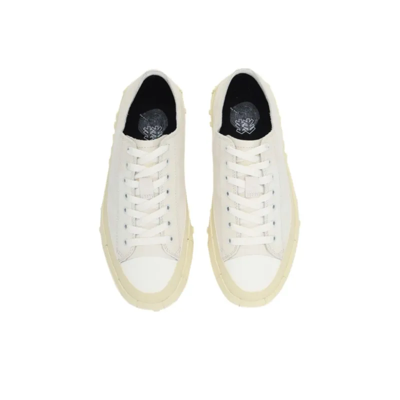 KOLON SPORT Oat Wear resistant And Waterproof Low Top Casual Shoes Unisex Ecru-3