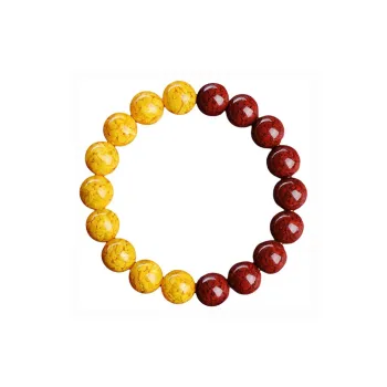 Octave Space Reconstructed Cinnabar Bracelets Unisex