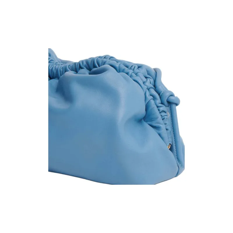 MANSUR GAVRIEL Lambskin Cloud Bag Clutch Extra Large Women's Lake Blue-3