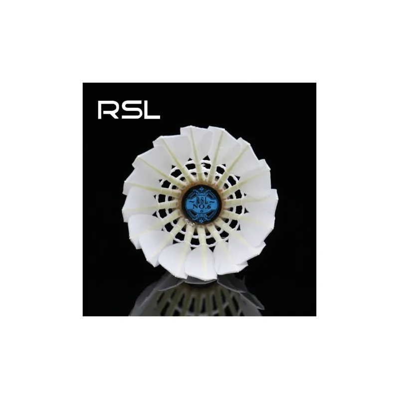 RSL Duck Feather Shuttlecock 12 Pack CiGu Duck Feather Shuttlecocks-5