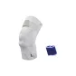 White Knee Protector 1 Pack+Wrist Brace