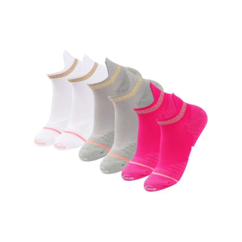 SPORT'S HOUSE Basketball Socks Women's 3 Pack-22