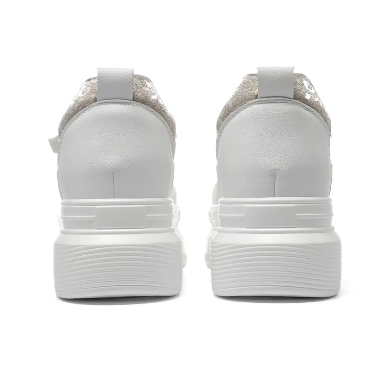 CARDANRO Low Top Slip on Hook and Loop Skateboard Shoes Women's-11