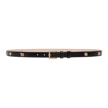 BALLY Emblem Leather Belt