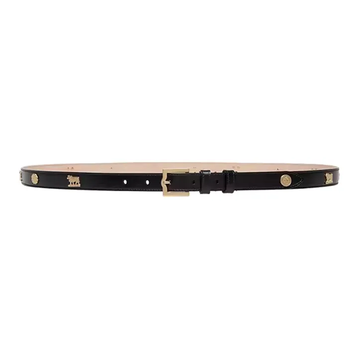 BALLY Emblem Leather Belt-0