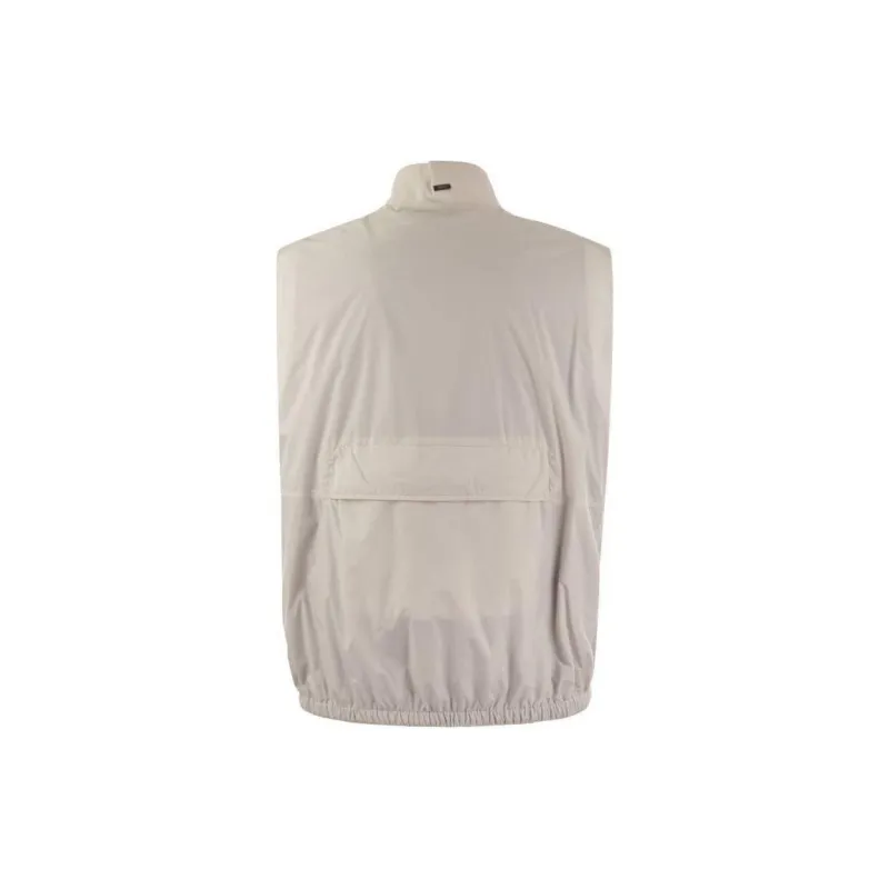 HERNO Ecoage Zip Up Lightweight Gilet-1