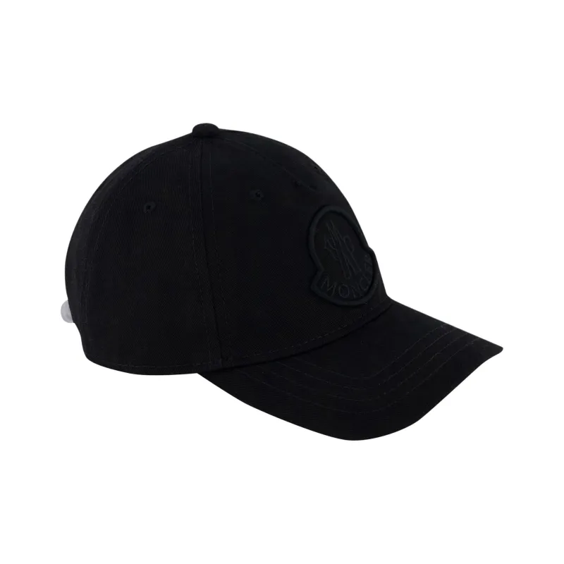 Moncler Logo embroidered Cotton Cap-1