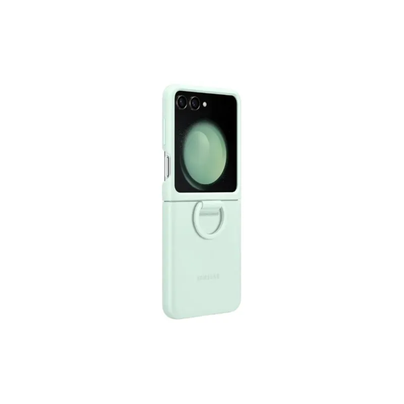 SAMSUNG Silicone Material Impact-Resistant Abrasion-Resistant Ring-Style Phone Cases For Galaxy Z Flip5/Galaxy Z Flip4-3