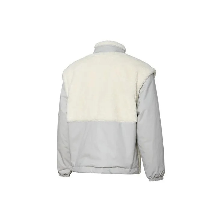 PUMA Velvet Jackets Men White-1