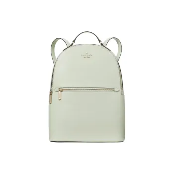 Kate Spade Saffiano Leather Backpack Large Size Women's Light Olive