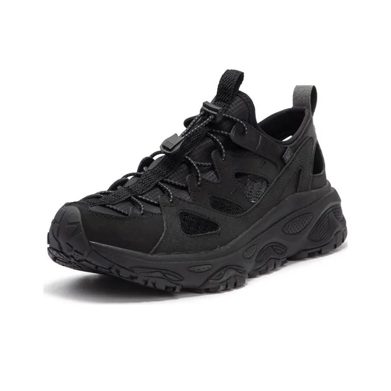 361° Breathable River Trekking Shoes Men's Obsidian Black-1