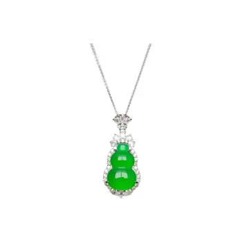 Gifts Chalcedony Jade Necklaces Unisex